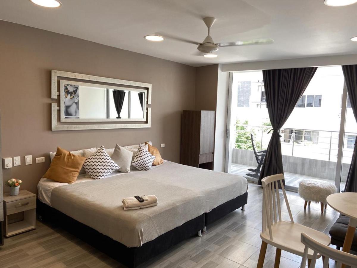 Aparta Estudio En El Edificio Bahia 79 Apartasuites Cartagena Eksteriør billede