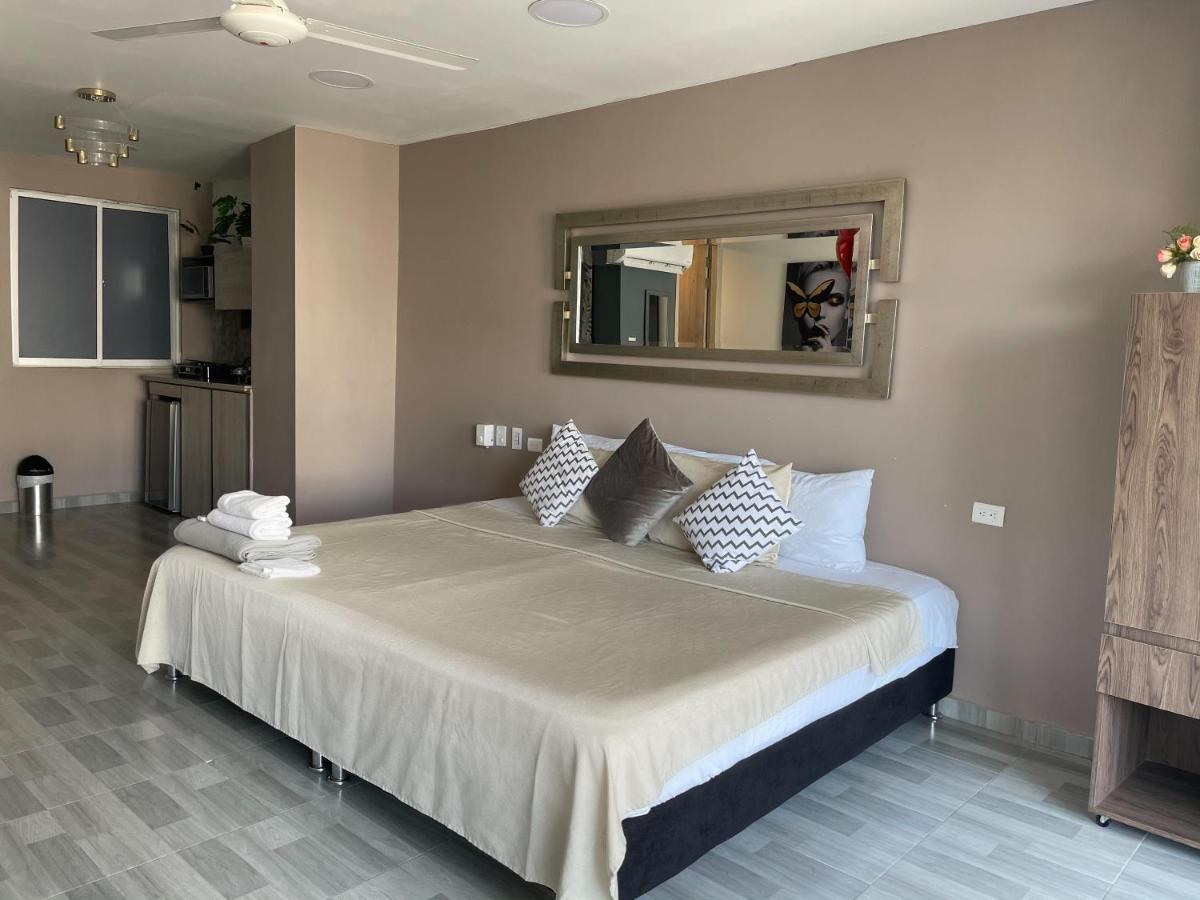 Aparta Estudio En El Edificio Bahia 79 Apartasuites Cartagena Eksteriør billede